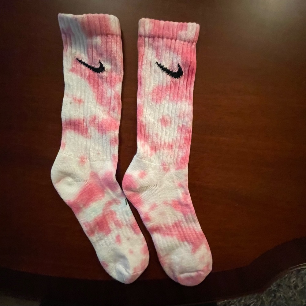 - Nike tie dye socks
